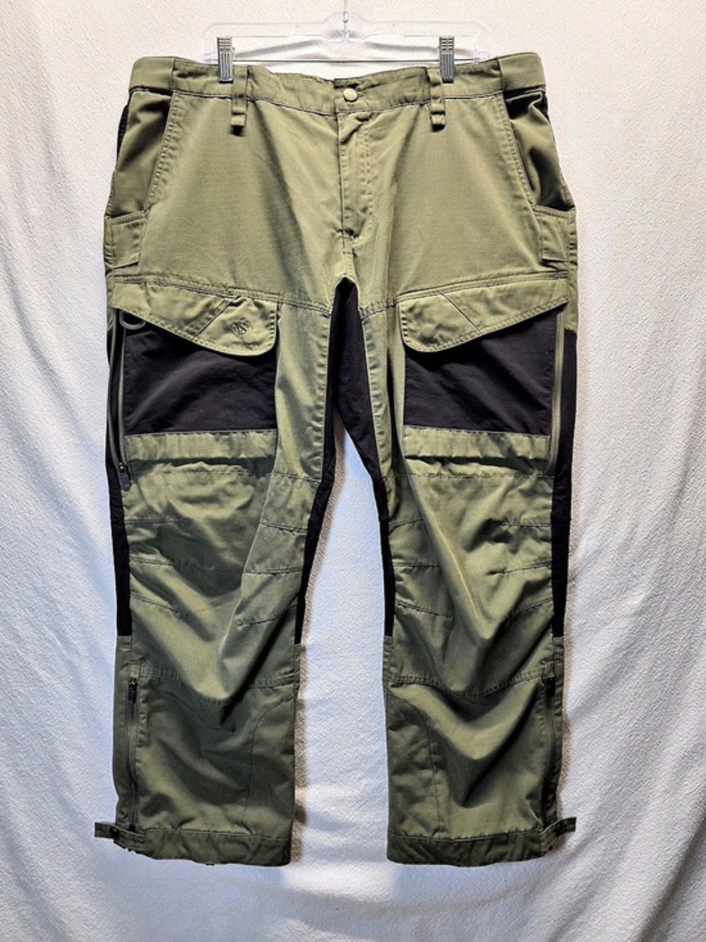 Tru-Spec 24-7 Xpedition Pants In The Ranger Green and Black Color Size 42 X 30